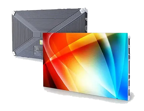 Front and back views of a Direct View LED model